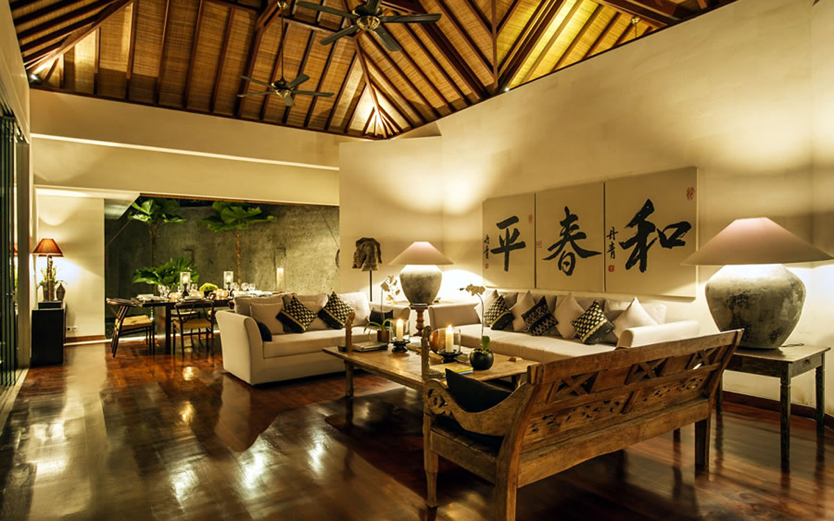 Living area - Villa Alabali, Seminyak Bali
