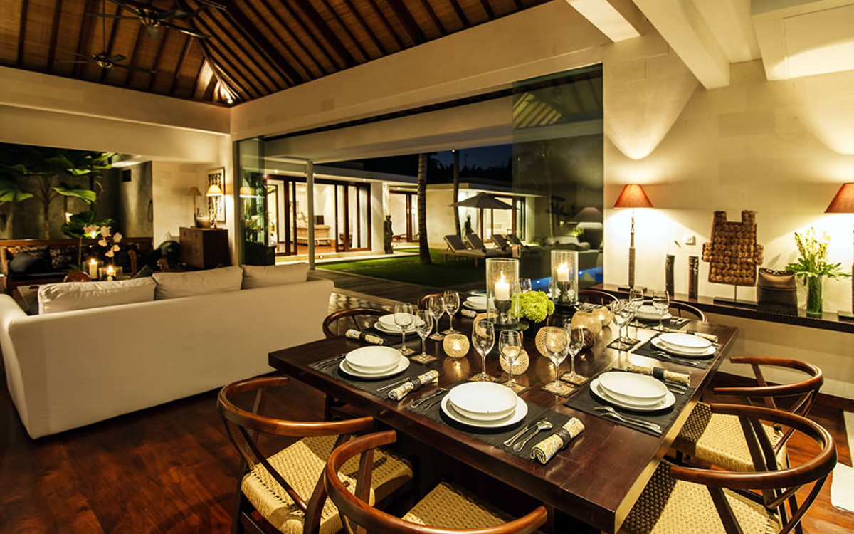 Dining area - Villa Alabali, Seminyak Bali