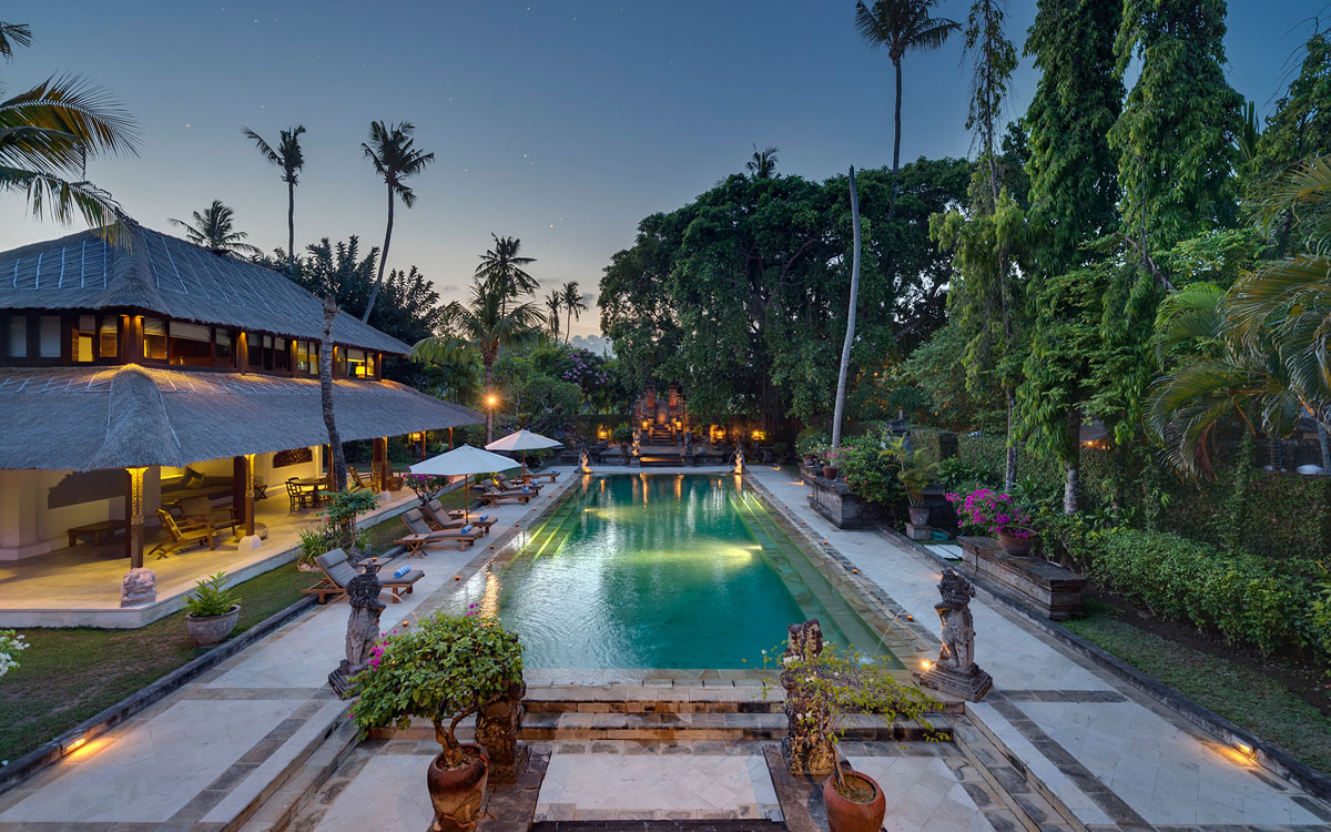 Pool view - Villa Batujimbar, Sanur Bali