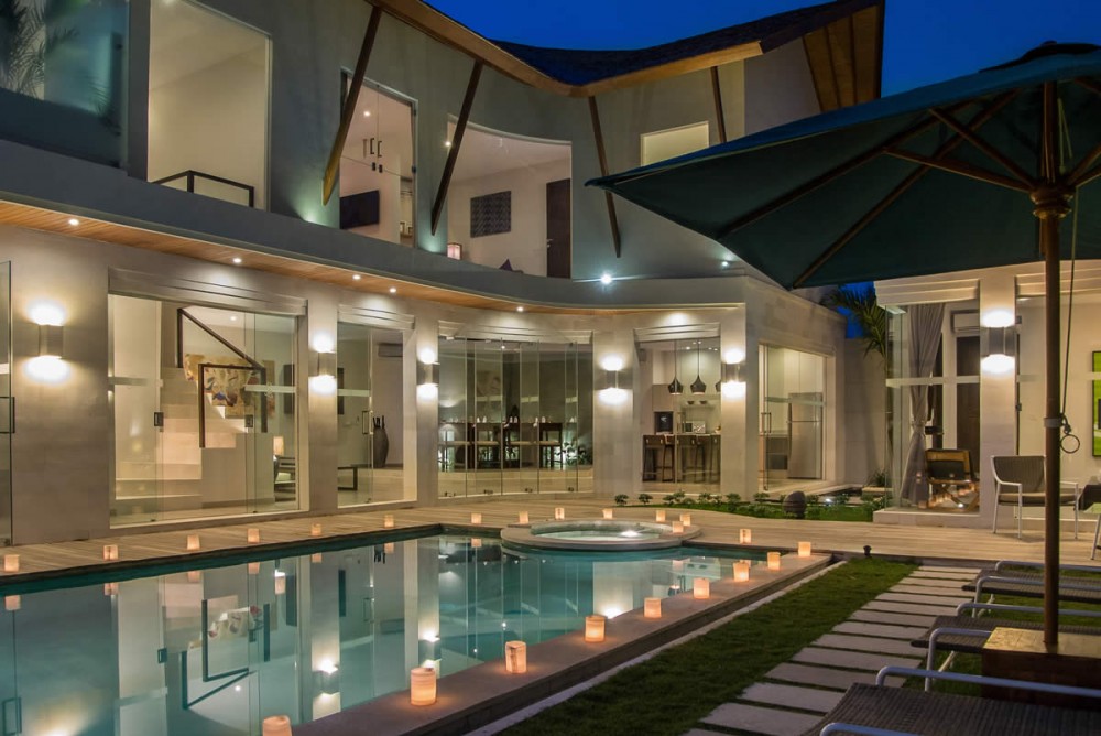 Pool area - Villa Belle, Seminyak Bali