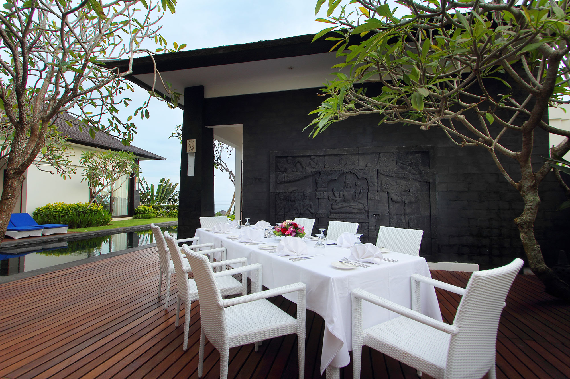 Outdoor dining - Villa Heavenly Residence, Nusa Dua Bali