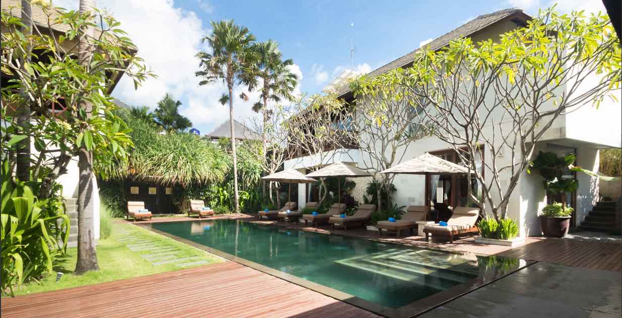 Poolside - Villa Kipi, Seminyak Bali