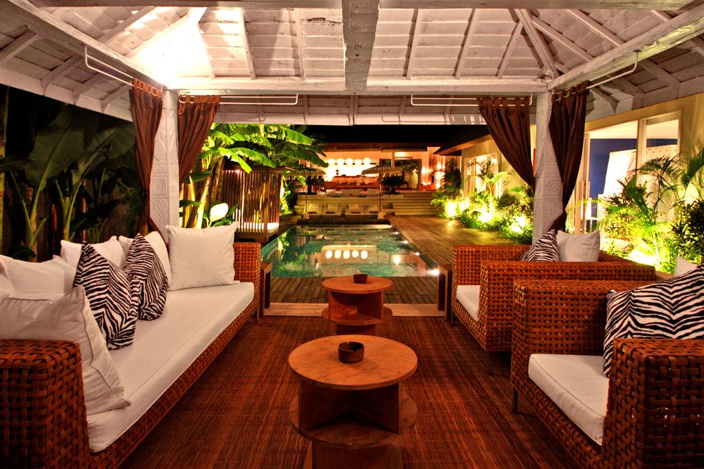 Open plan living area - Villa La Banane, Seminyak Bali