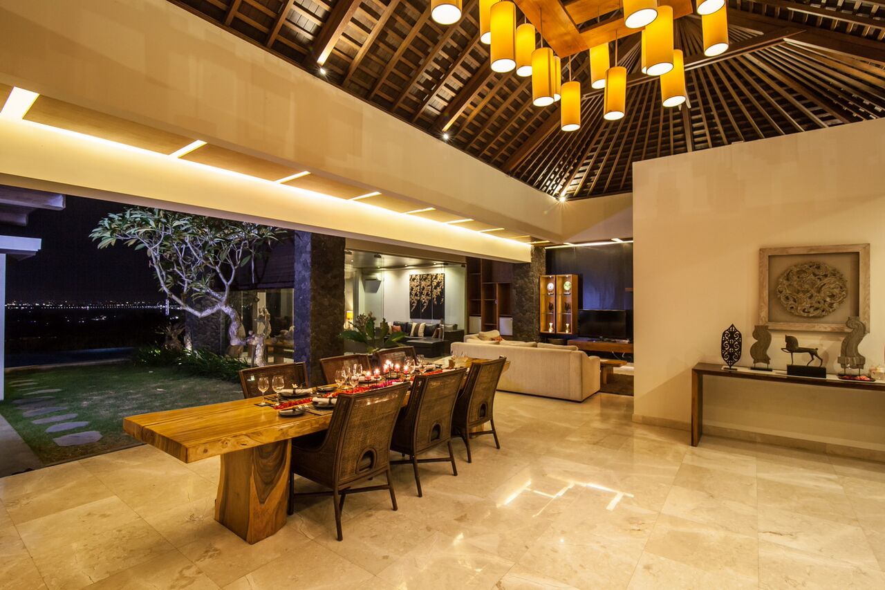 Dining area - Villa Mahita, Jimbaran Bali