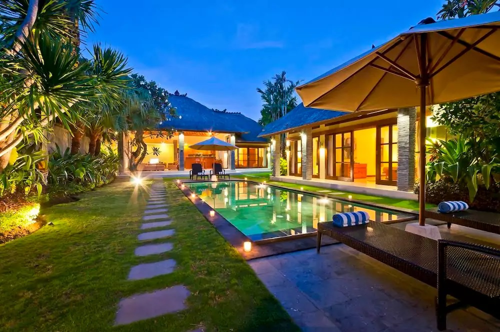 Pool side - Villa Mimpi, Seminyak Bali