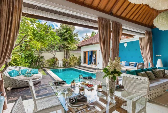 Sea Villa Seminyak - 2 Bedrooms Villa - Bali Villa Rentals in Seminyak
