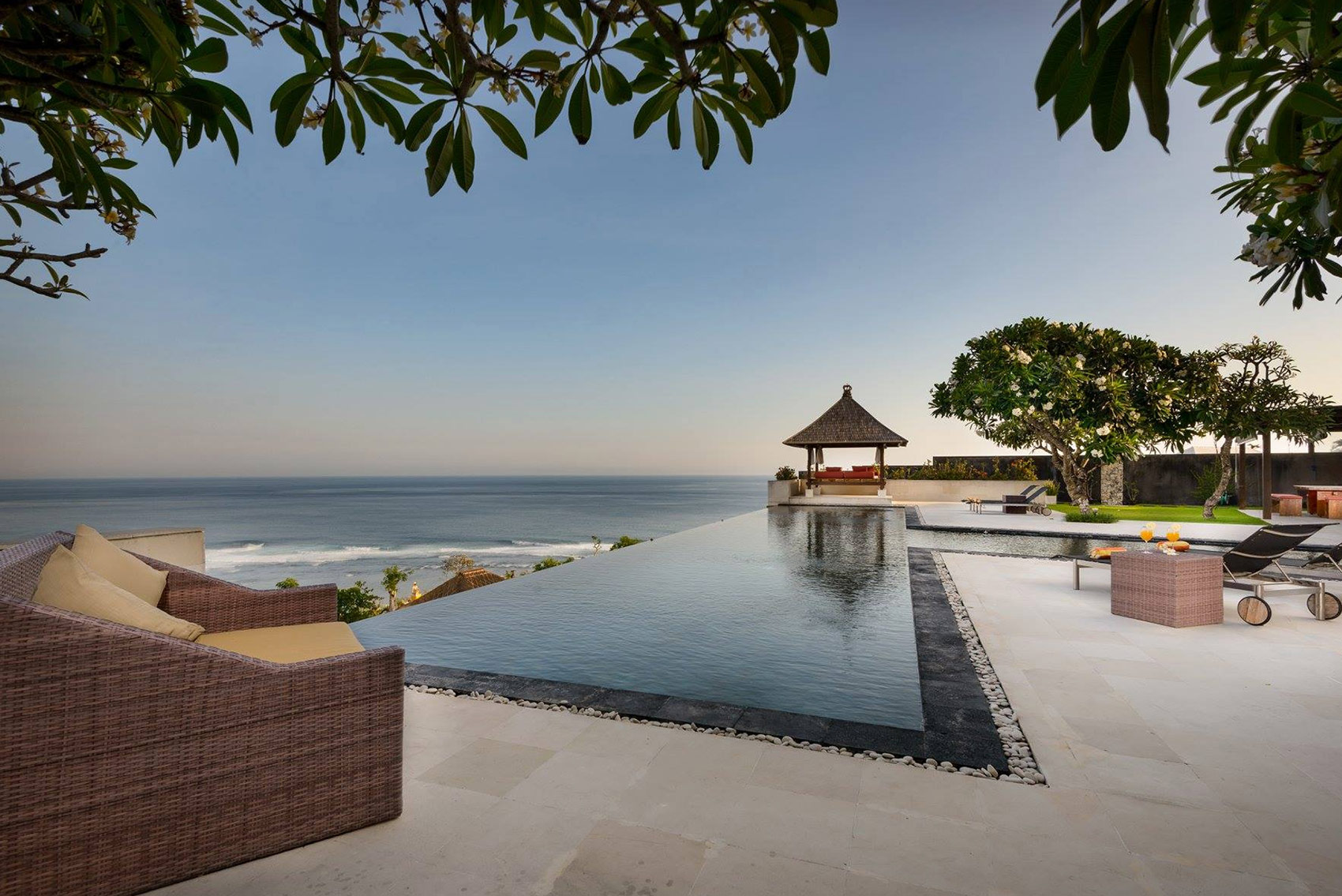 Pool side - Villa Karang Kembar, Uluwatu Bali