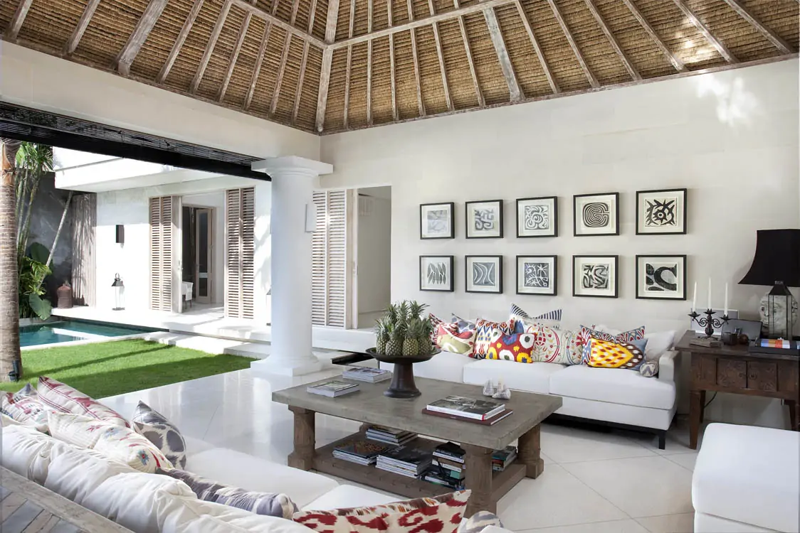 Living area - Villa Adasa, Seminyak Bali