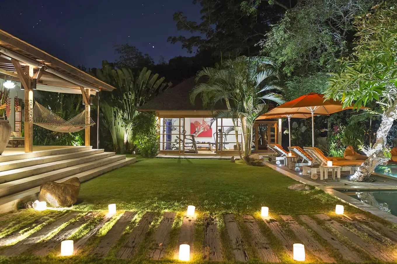 Lawn - Villa Kavaya, Canggu Bali
