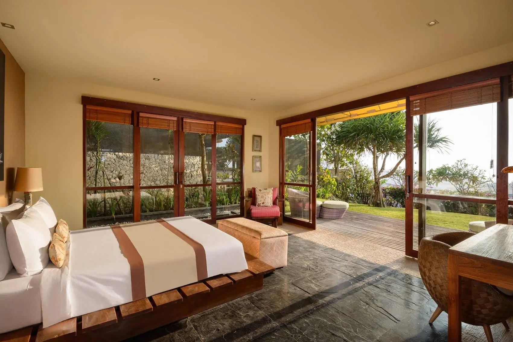 Bedroom view - Villa Karang Kembar, Uluwatu Bali