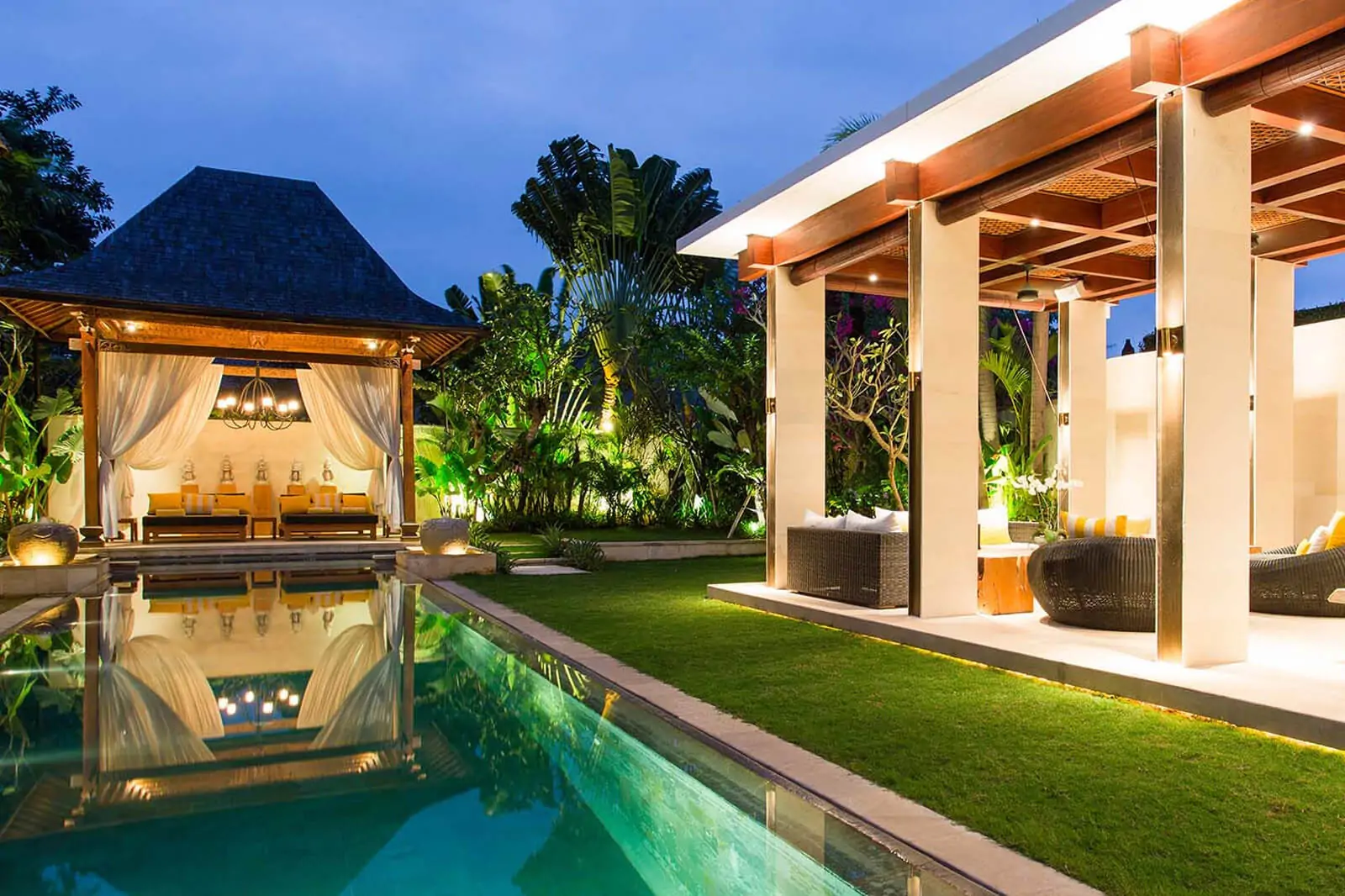 Poolside - Villa Lilibel, Seminyak Bali
