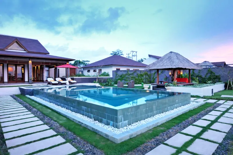 Pool area – Villa Griya Atma, Ubud Bali